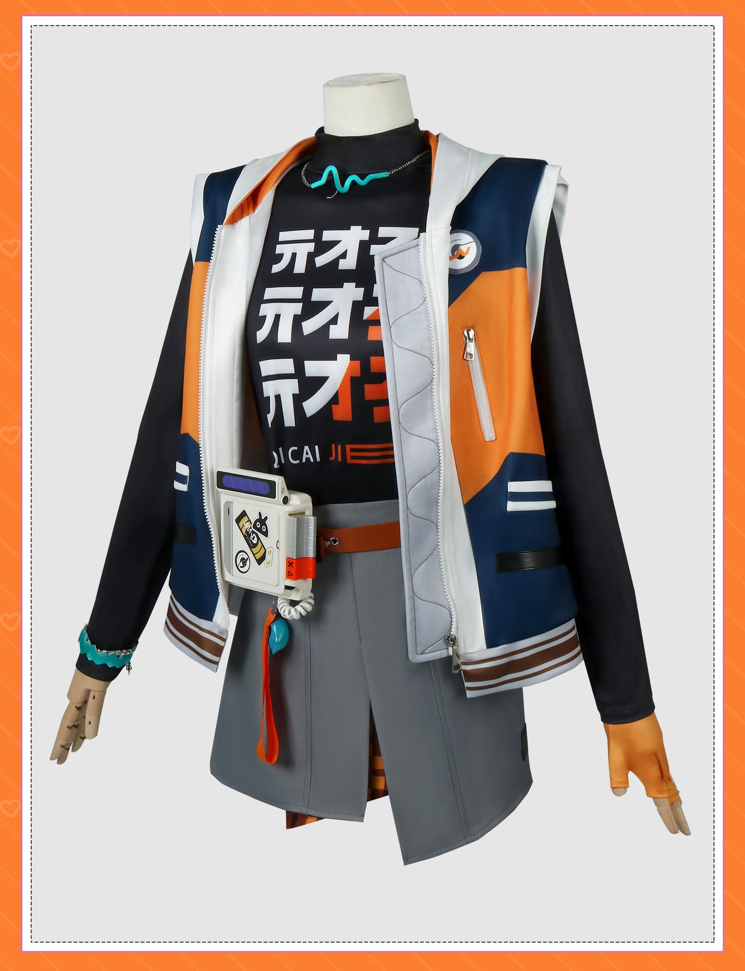 Amazon.co.jp: ゼンレスゾーンゼロ アキラ コスプレ衣装 リン 主人公